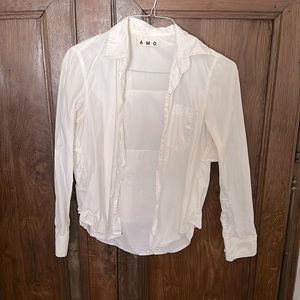 White AMO blouse